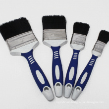 Natural Bristle Synthetic Fiber Double Color Soft Grip Handle Painting Tools Paint Brush Set